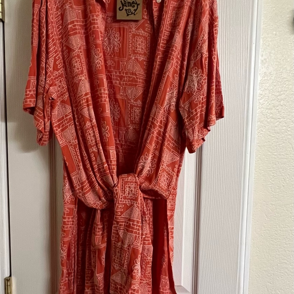 Ivy Jane Red Button Down Shirt